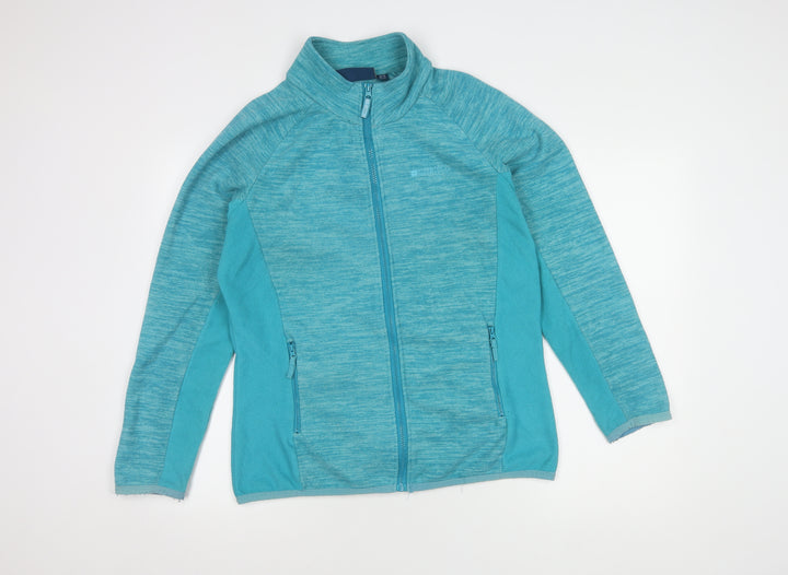 Mountain Warehouse Women's Blue Fleece Jacket Size 14