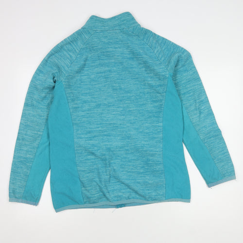 Mountain Warehouse Women's Blue Fleece Jacket Size 14