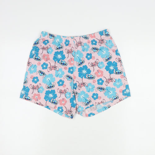 Primark Girls Stitch Sleep Shorts Multicoloured 12 Years