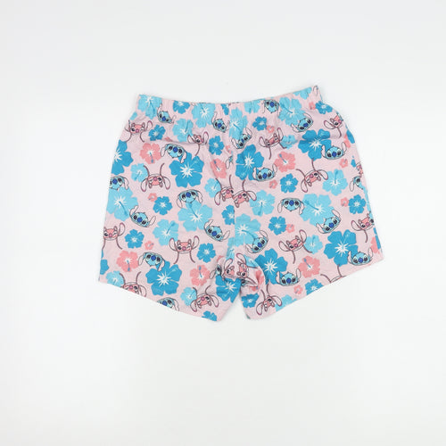 Primark Girls Stitch Sleep Shorts Multicoloured 12 Years