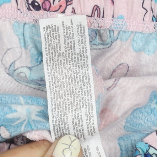 Primark Girls Stitch Sleep Shorts Multicoloured 12 Years