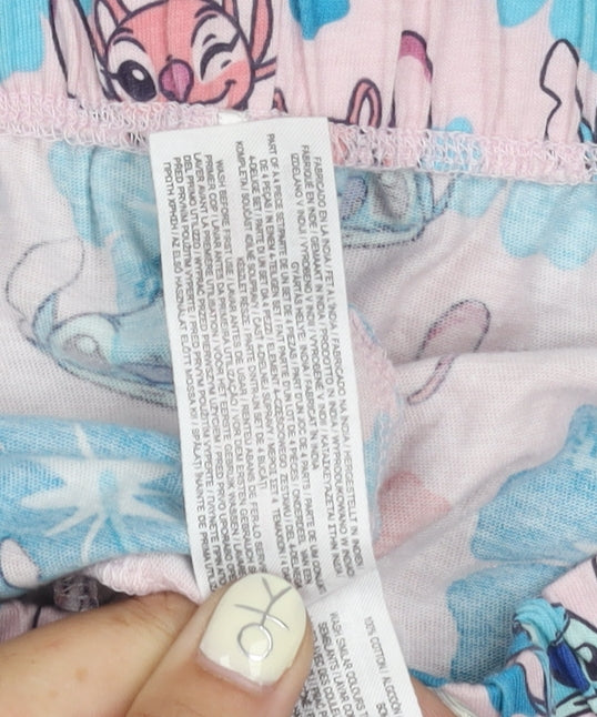 Primark Girls Stitch Sleep Shorts Multicoloured 12 Years