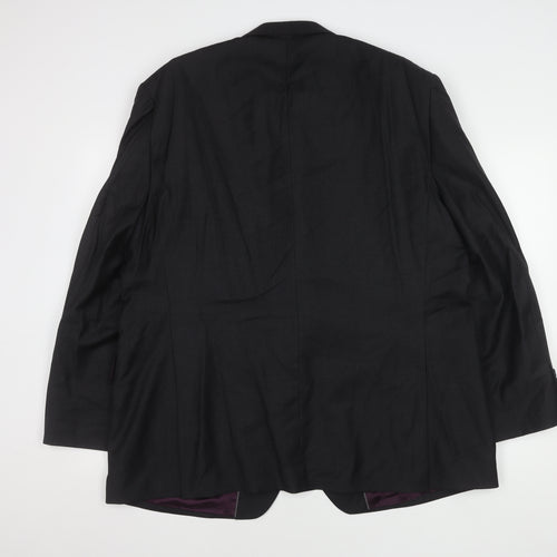 Austin Reed Men's Black Wool Blazer Size 48S