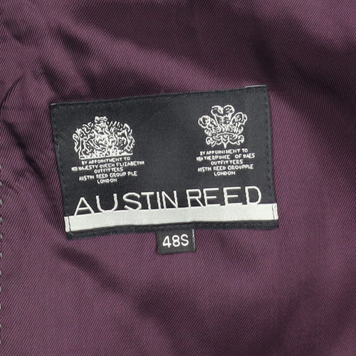 Austin Reed Men's Black Wool Blazer Size 48S
