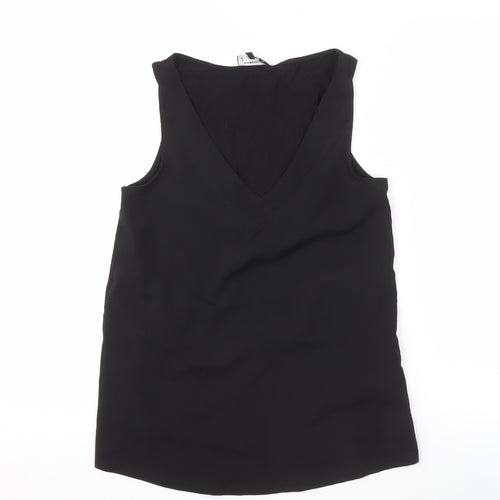 Warehouse Women's Black Sleeveless Tank Top Size 8