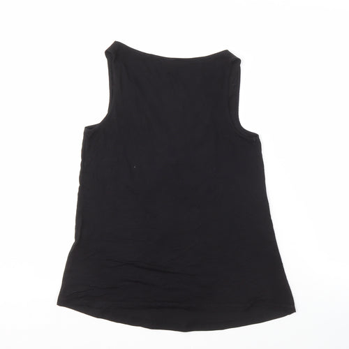 Warehouse Women's Black Sleeveless Tank Top Size 8