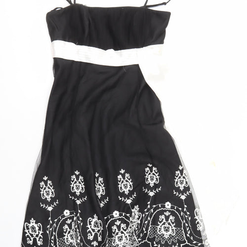 Debut Women's Black Fit & Flare Dress Size 12