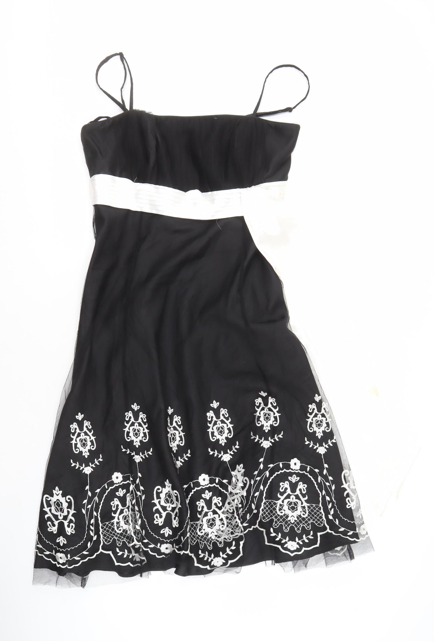 Debut Women's Black Fit & Flare Dress Size 12