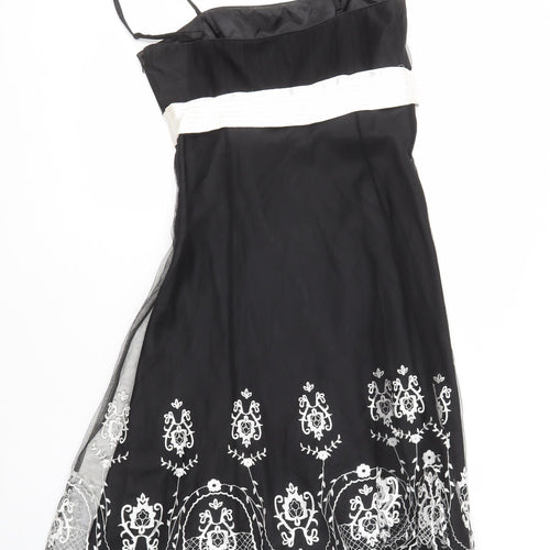 Debut Women's Black Fit & Flare Dress Size 12
