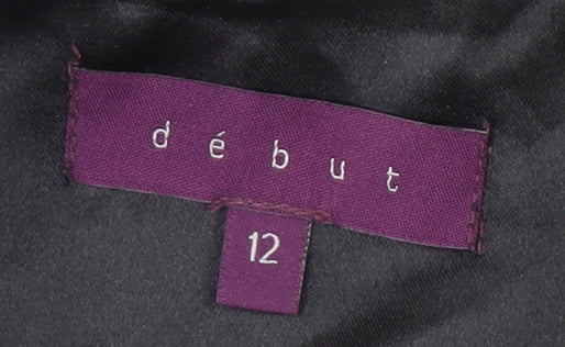 Debut Women's Black Fit & Flare Dress Size 12