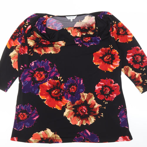 East Women's Multicoloured Floral Blouse Size 18