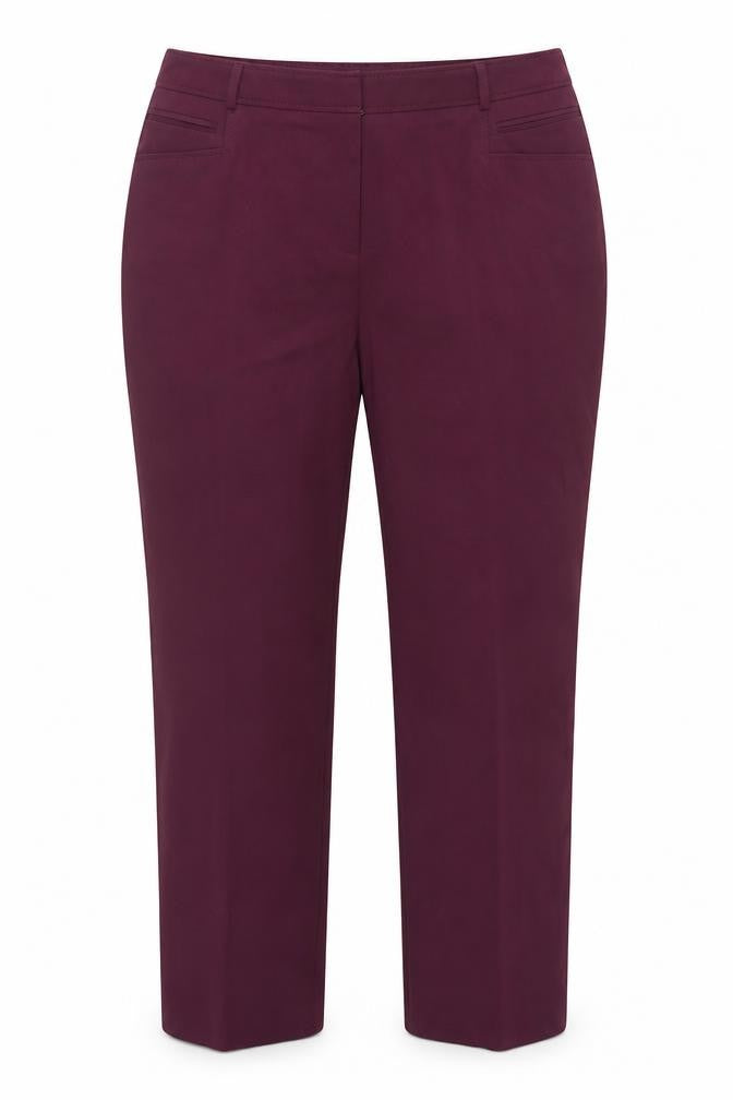 Front view of Capsule Women's Purple Trousers UK 18 Regular