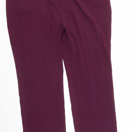 Capsule Women's Purple Trousers UK 18 Regular