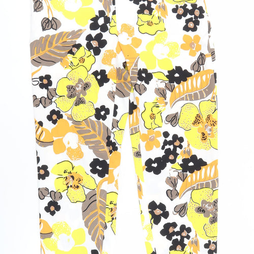 Marks and Spencer Women's Floral Trousers M