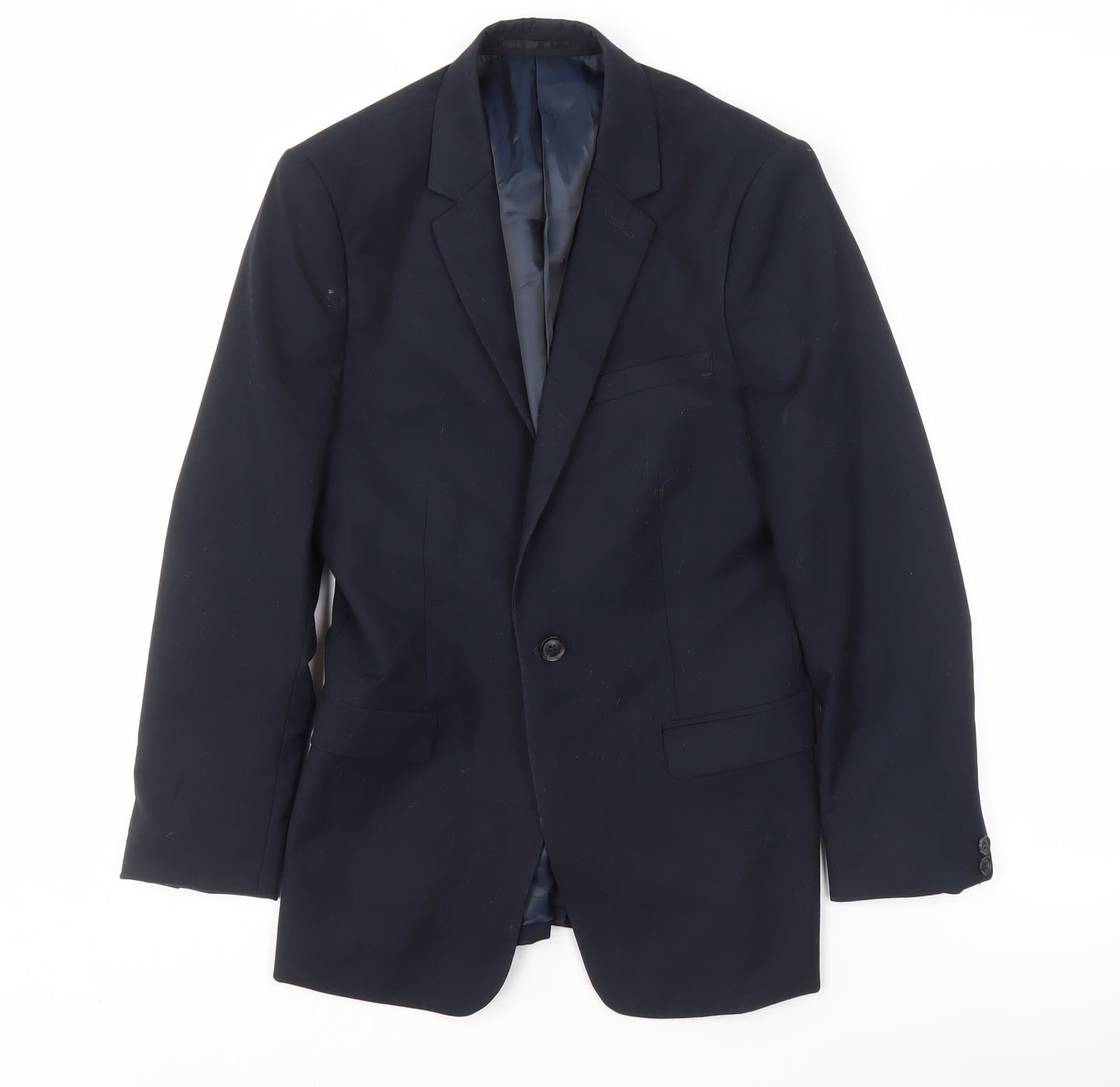 Topman Navy Slim Fit Men's Blazer Size 38R