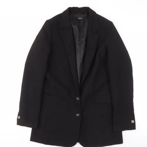 Next Women's Black Blazer Size 8 Tailored Fit