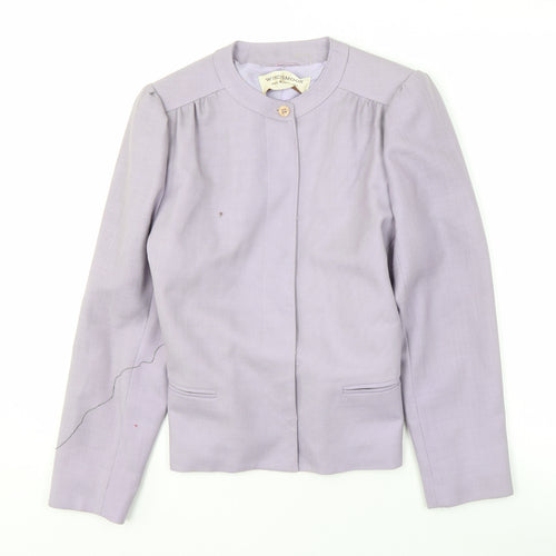 Windsmoor Women's Purple Belted Blazer Size 12