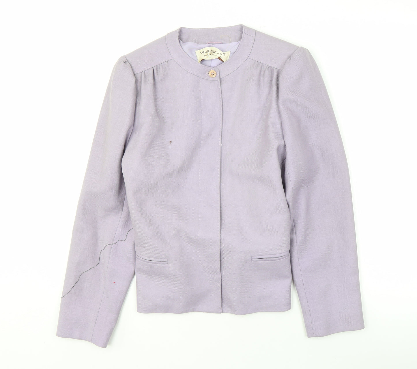 Windsmoor Women's Purple Belted Blazer Size 12