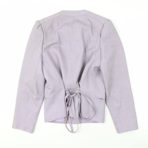 Windsmoor Women's Purple Belted Blazer Size 12