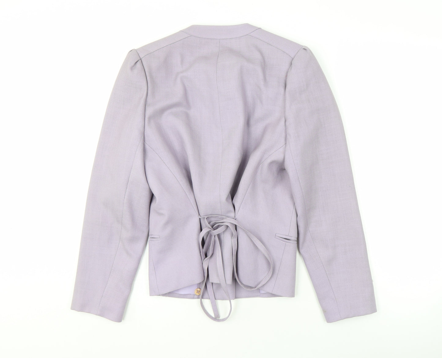 Windsmoor Women's Purple Belted Blazer Size 12