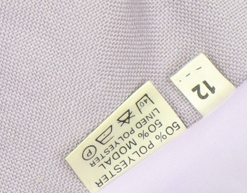 Windsmoor Women's Purple Belted Blazer Size 12