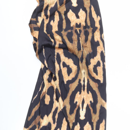 PrettyLittleThing Women's Animal Print Slip Dress
