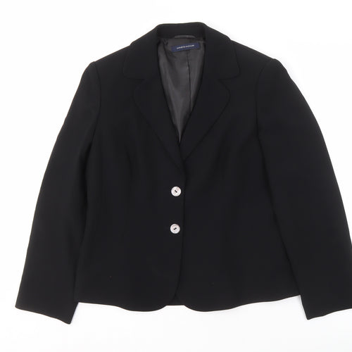 Windsmoor Women's Black Blazer Size 12 Formal