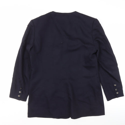 Windsmoor Women's Blue Wool Blazer Size 14