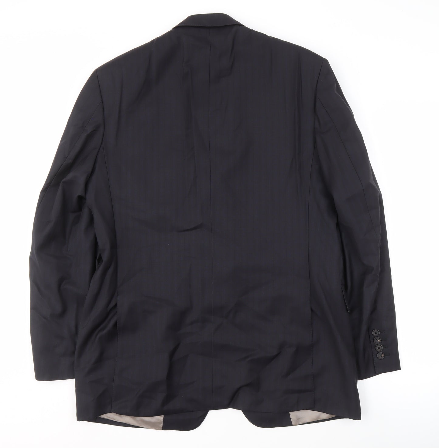 Austin Reed Men's Black Wool Blazer 42R Regular Fit