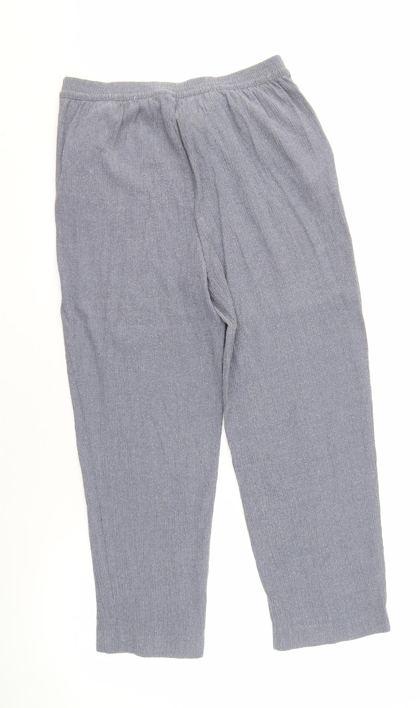 Honor Millburn Women's Grey Cropped Trousers Size 14