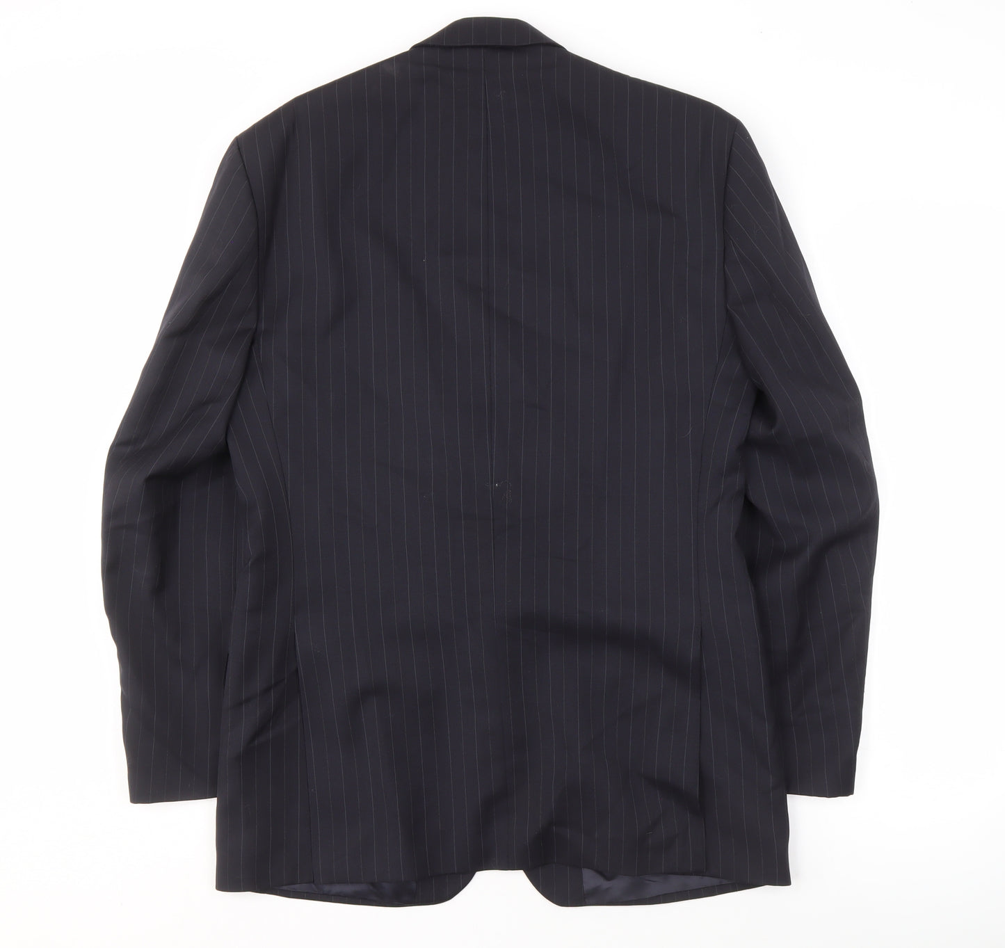 Centaur Men's Black Striped Suit Jacket 38 Regular