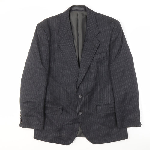 Centaur Men's Grey Short Wool Blazer, Size 40