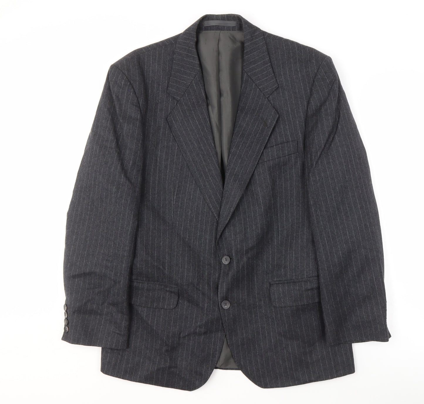 Centaur Men's Grey Short Wool Blazer, Size 40