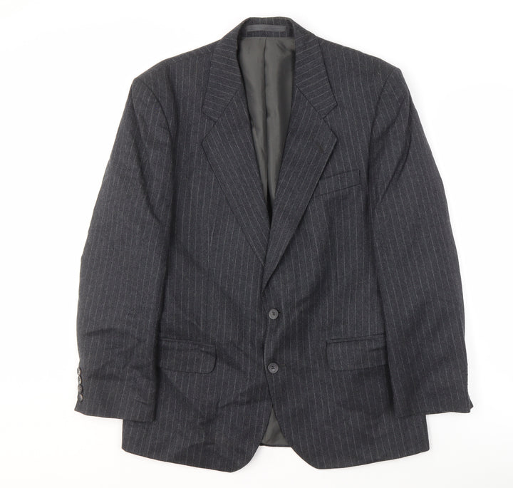 Centaur Men's Grey Short Wool Blazer, Size 40