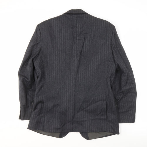 Centaur Men's Grey Short Wool Blazer, Size 40