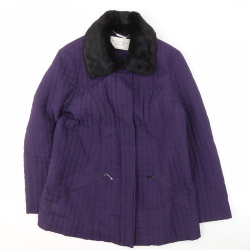 Windsmoor Women's Purple Quilted Jacket S