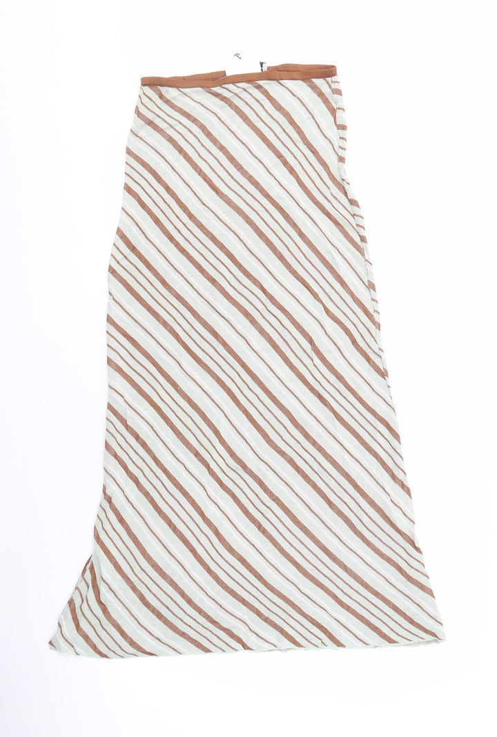 Zara Women's Striped Knit Skirt, Size 8