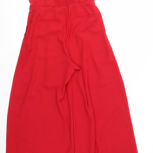 Friends Like These Women's Red Wide-Leg Jumpsuit, Size 8