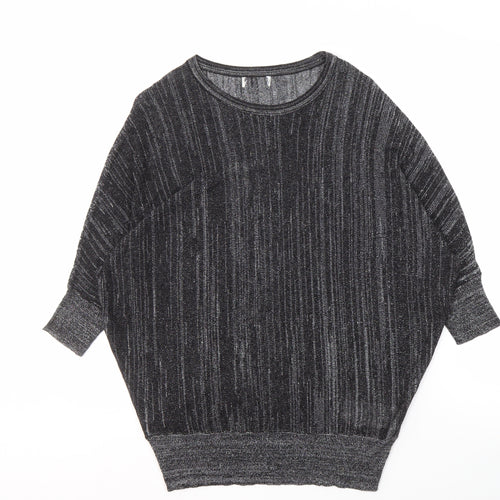 Jacqueline de Yong Women's Black Pullover Jumper S