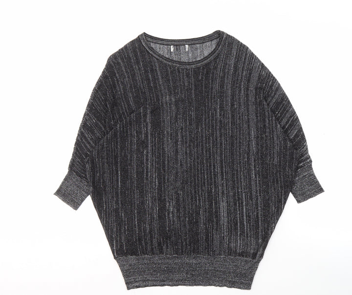 Jacqueline de Yong Women's Black Pullover Jumper S