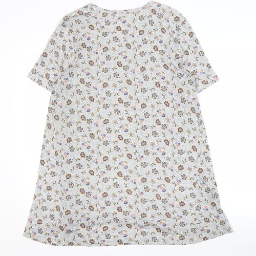 Fat Face Women's Floral Swing Dress - UK 14 Multicoloured