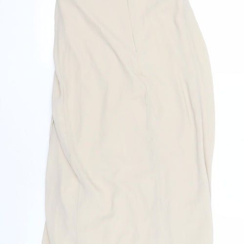TFNC London Women Beige Maxi Dress Size 8