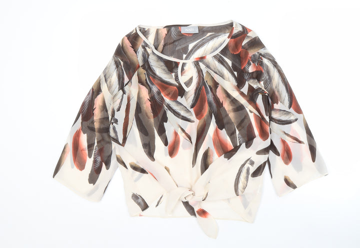 Wallis Women's Multicoloured Blouse Size S
