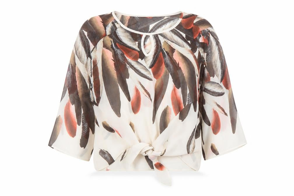 Front view of Wallis Women's Multicoloured Blouse, size S
