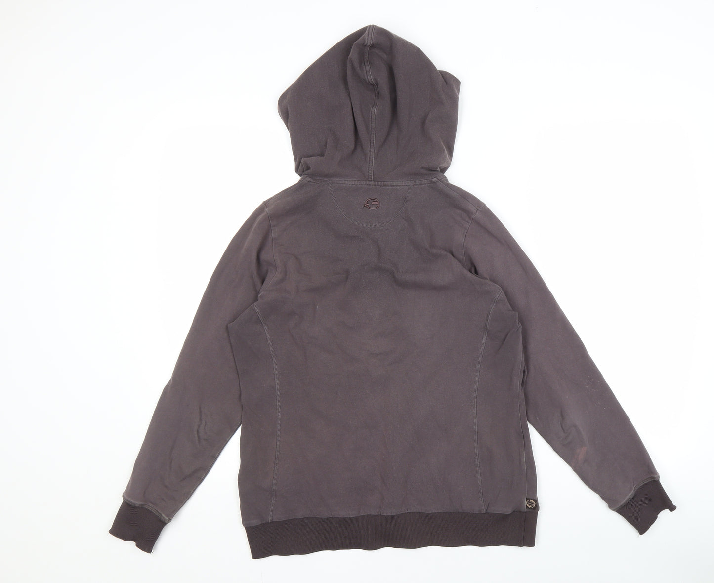 Sprayway Women's Grey Henley Hoodie, Size 10, Hooded