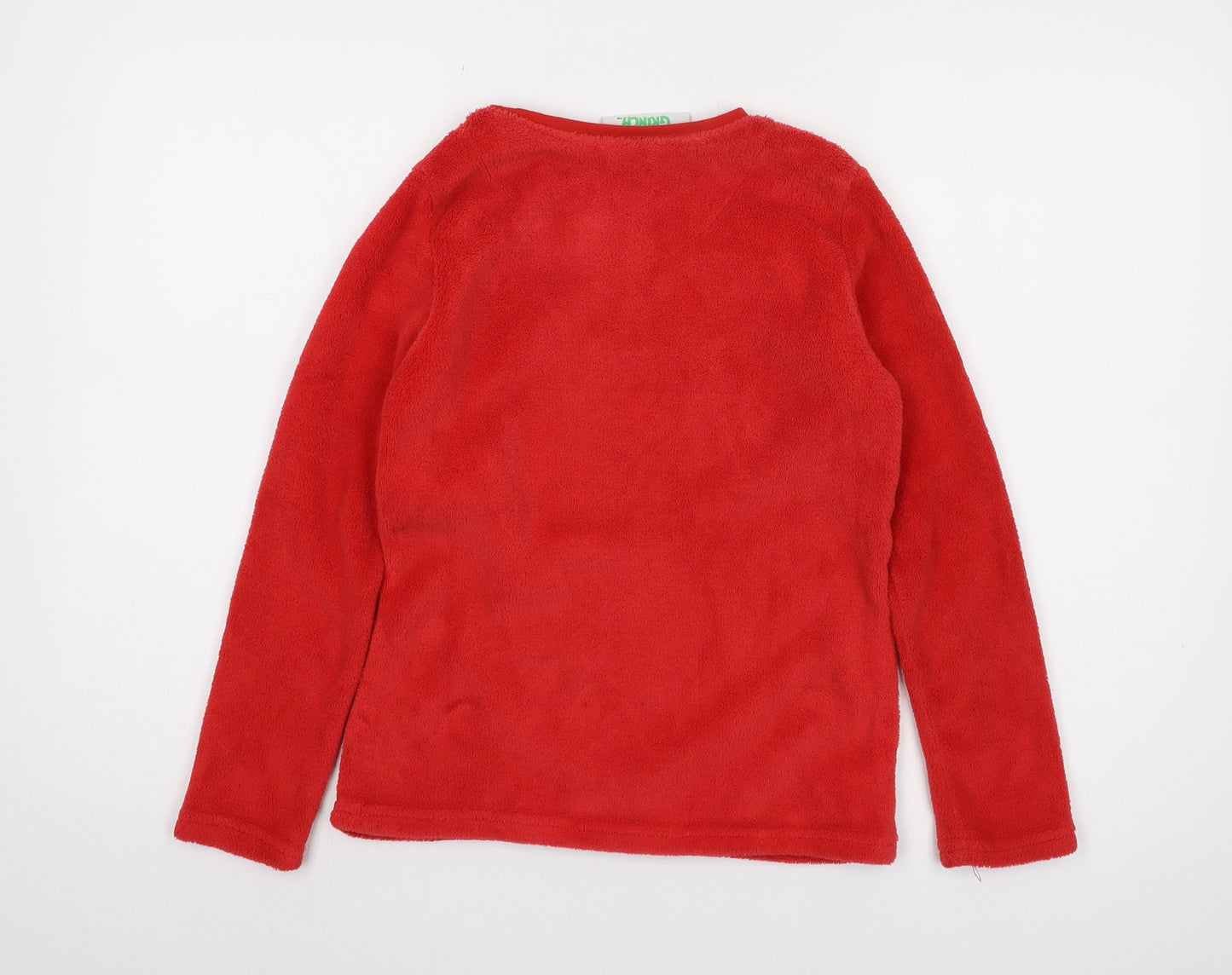 Dr. Seuss Boys Red Grinch Pyjama Top 11-12 Years