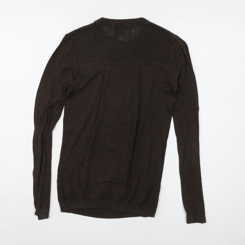 DKNY Jeans Women's Brown Pullover Jumper, Size S