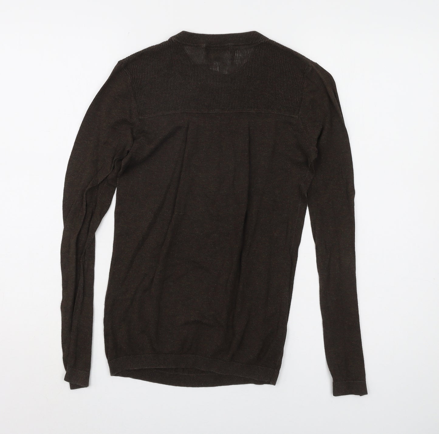 DKNY Jeans Women's Brown Pullover Jumper, Size S