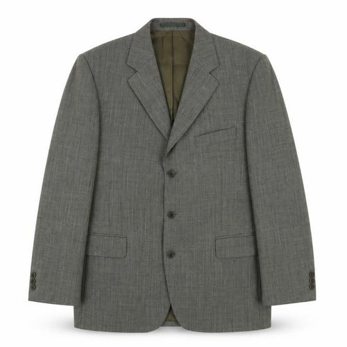 Magee Men's Grey Blazer 42R Check Tweed Classic Formal