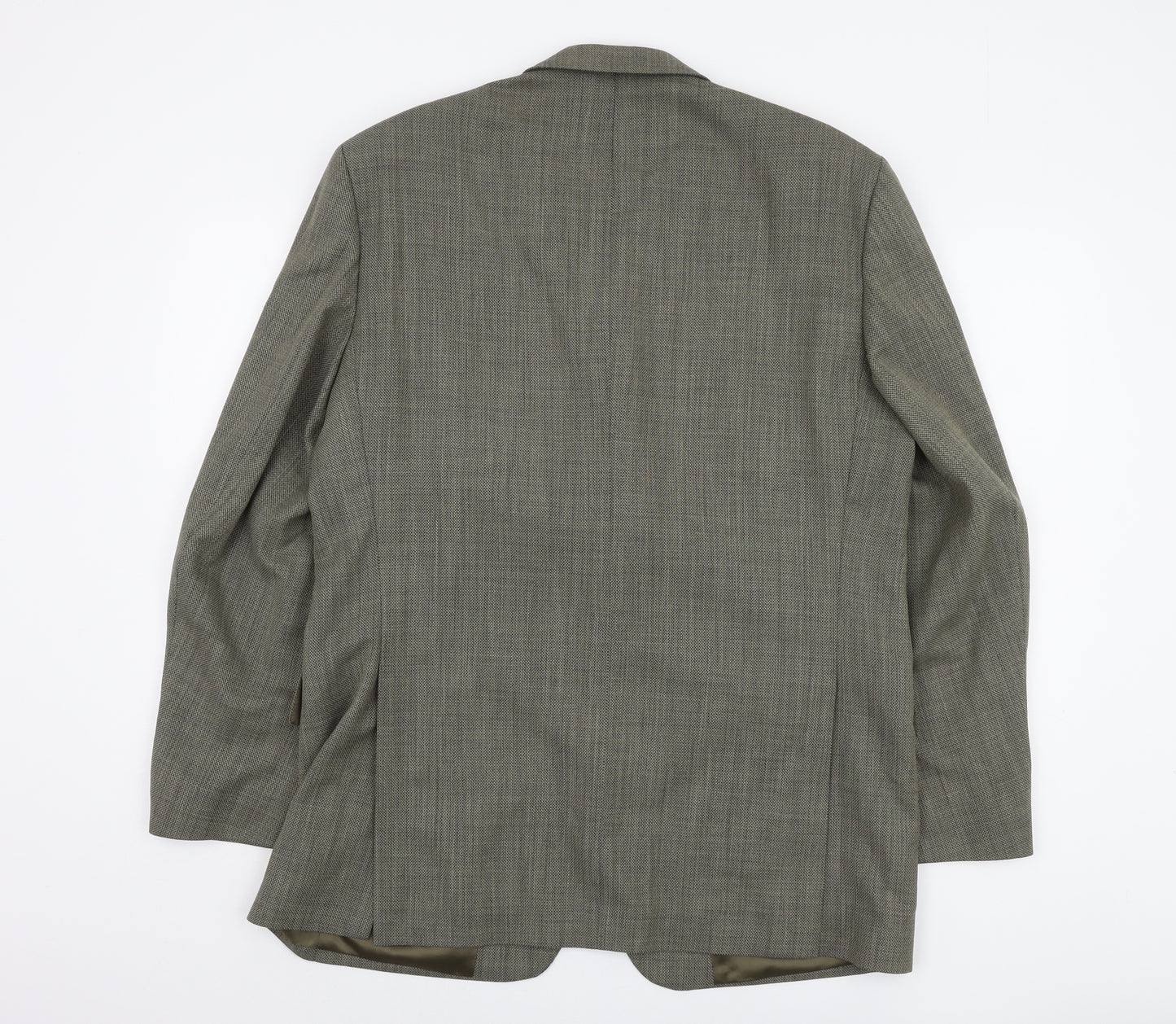 Magee Men's Grey Blazer 42R Check Tweed Classic Formal